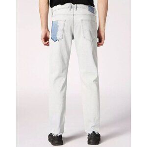 $228 Diesel Men's Larkee-Beex-R 084TK Regular Tapered Light Jeans Size W32 X L32